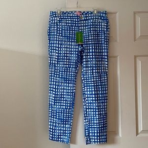 NWT Lily Pulitzer Kelly Skinny Ankle Pant Sz 8